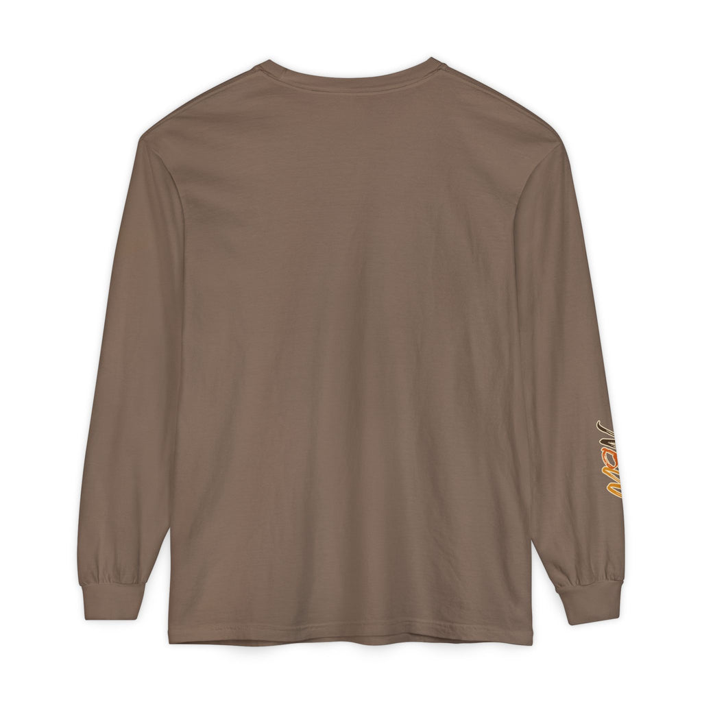 Comfort Colors, NBW Retro Stripe Long Sleeve Branded Tee