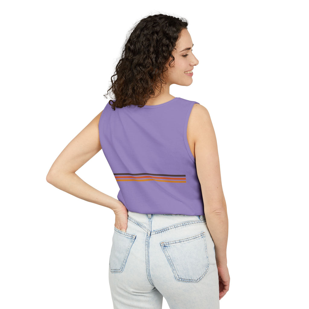 NBW Retro Stripe Tank Top — Vintage-Inspired Athletic Summer Tee
