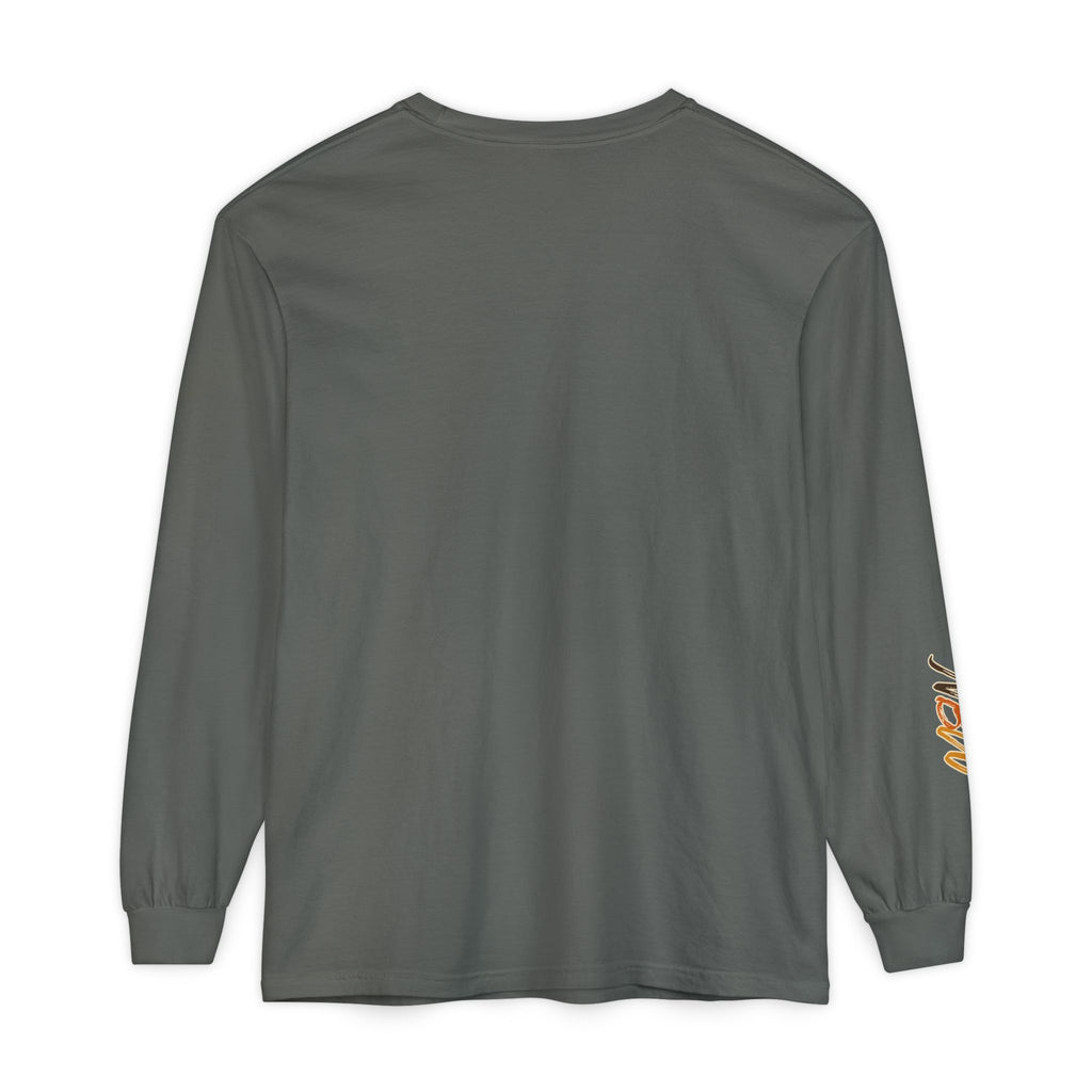 Comfort Colors, NBW Retro Stripe Long Sleeve Branded Tee