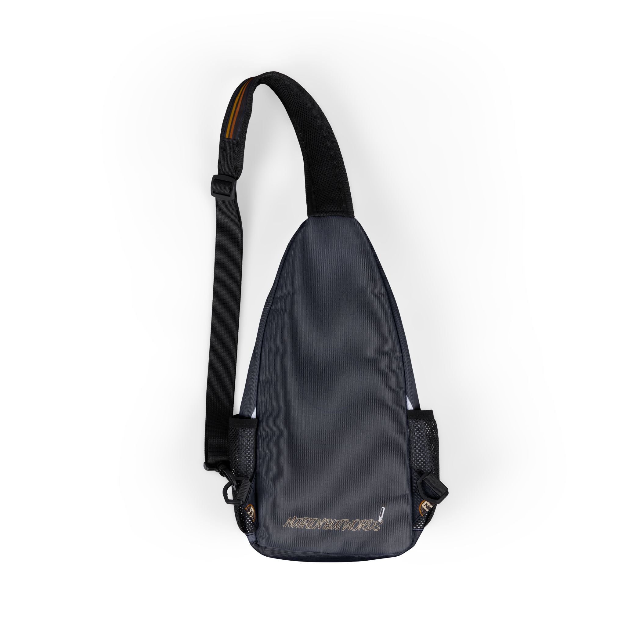 NBW Retro Stripe Chest Bag –Pepper ling Pack Branded with Script