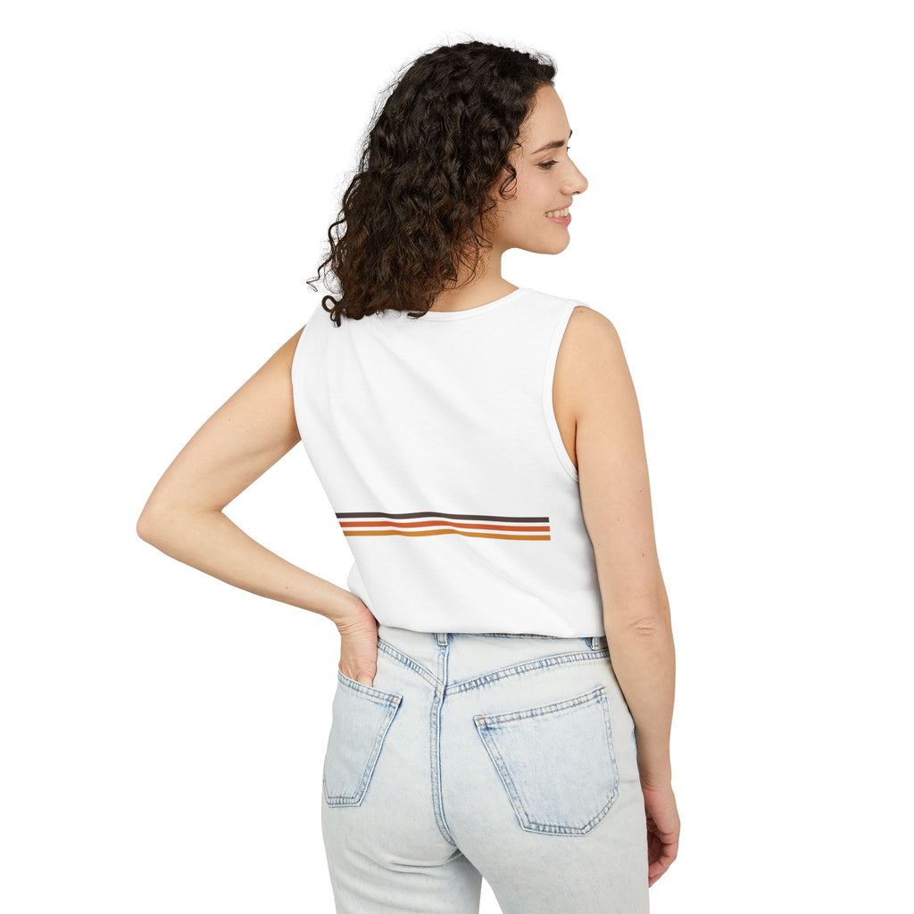 NBW Retro Stripe Tank Top — Vintage-Inspired Athletic Summer Tee