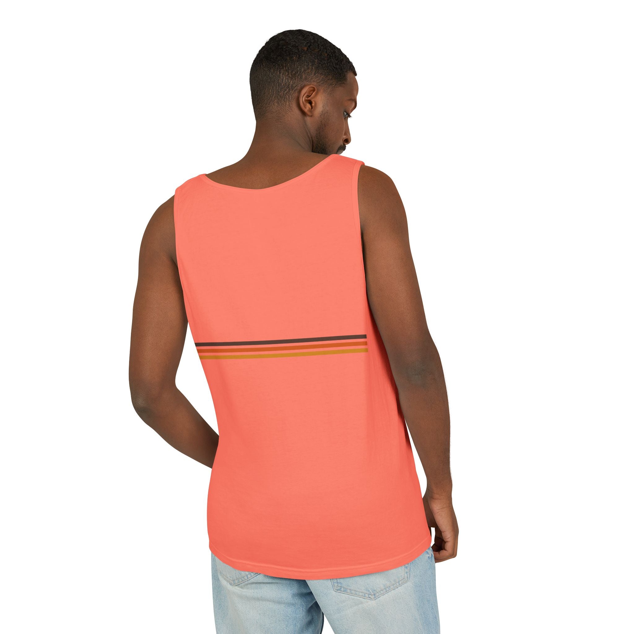 NBW Retro Stripe Tank Top — Vintage-Inspired Athletic Summer Tee