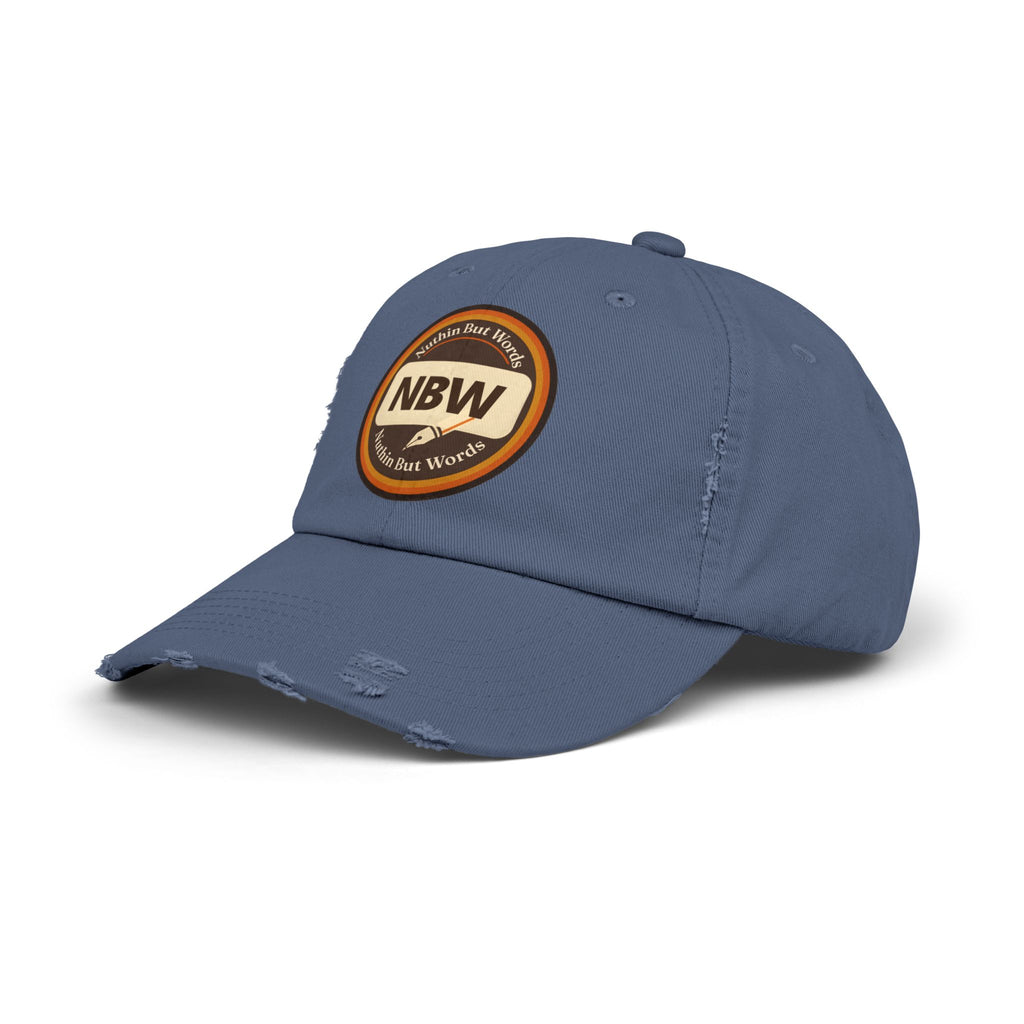 Distressed NBW Logo Cap — Vintage Baseball Hat