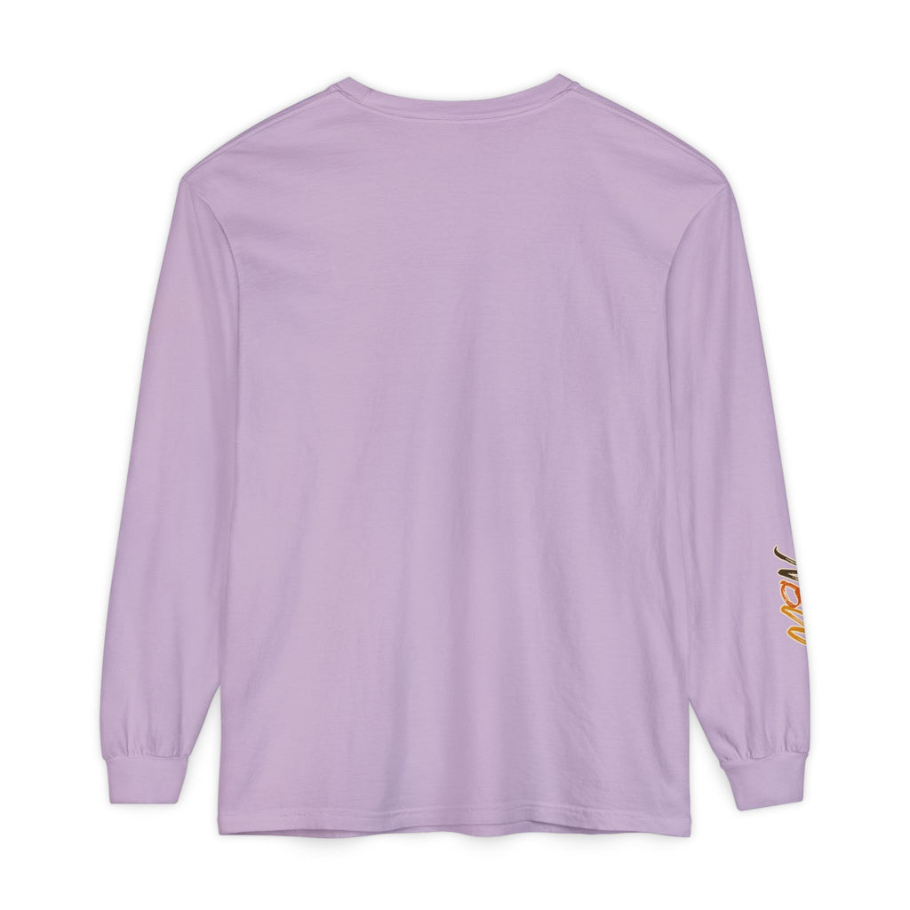 Comfort Colors, NBW Retro Stripe Long Sleeve Branded Tee
