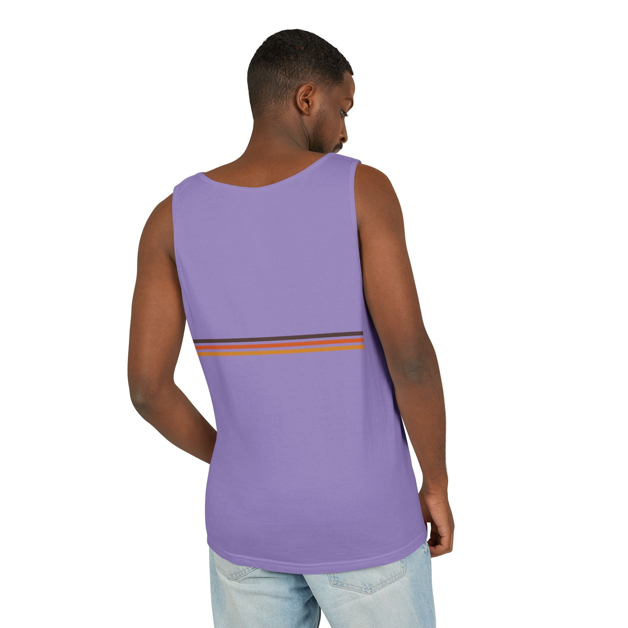 NBW Retro Stripe Tank Top — Vintage-Inspired Athletic Summer Tee