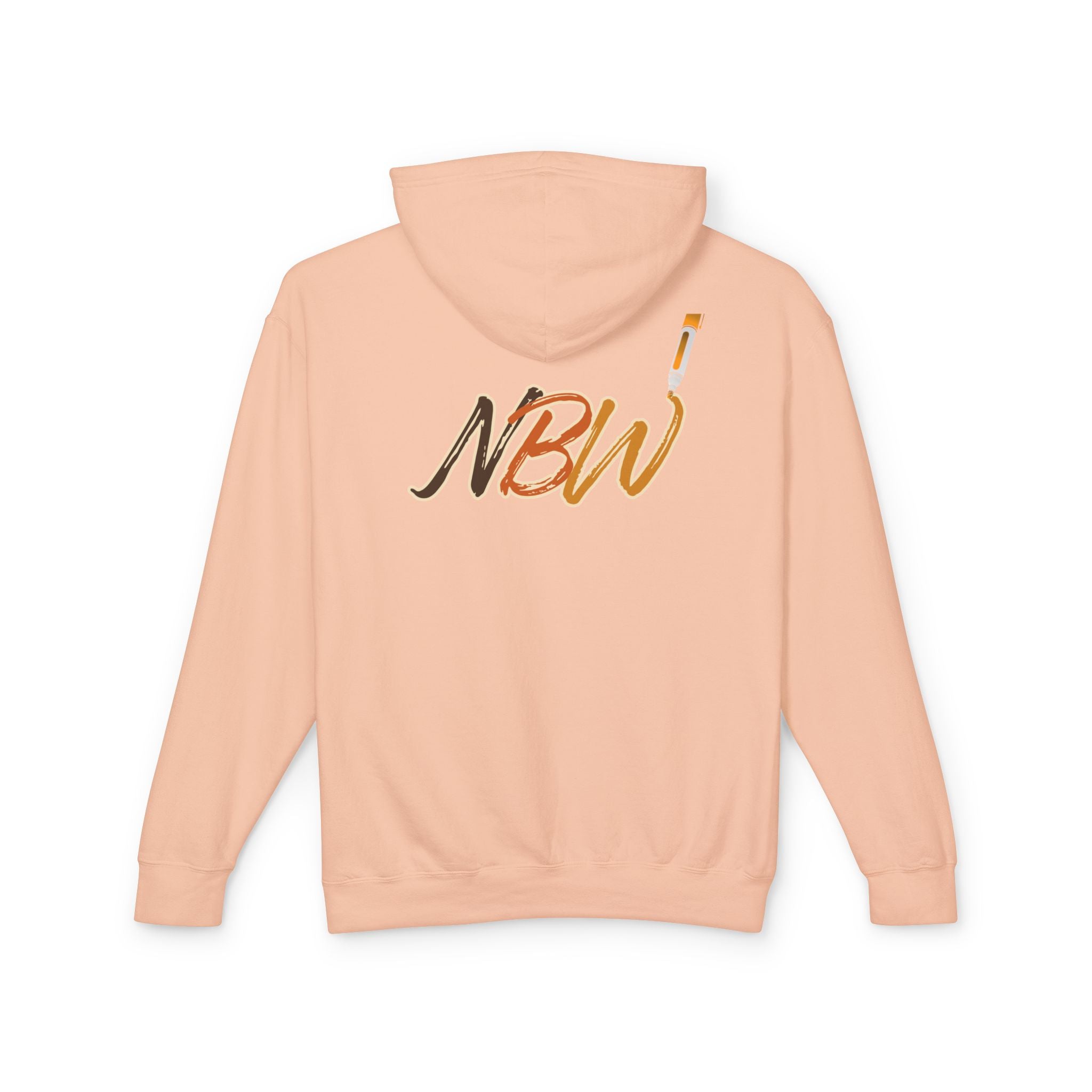 NBW Retro Stripe Hoodie — Lightweight Vintage Logo Sweatshirt