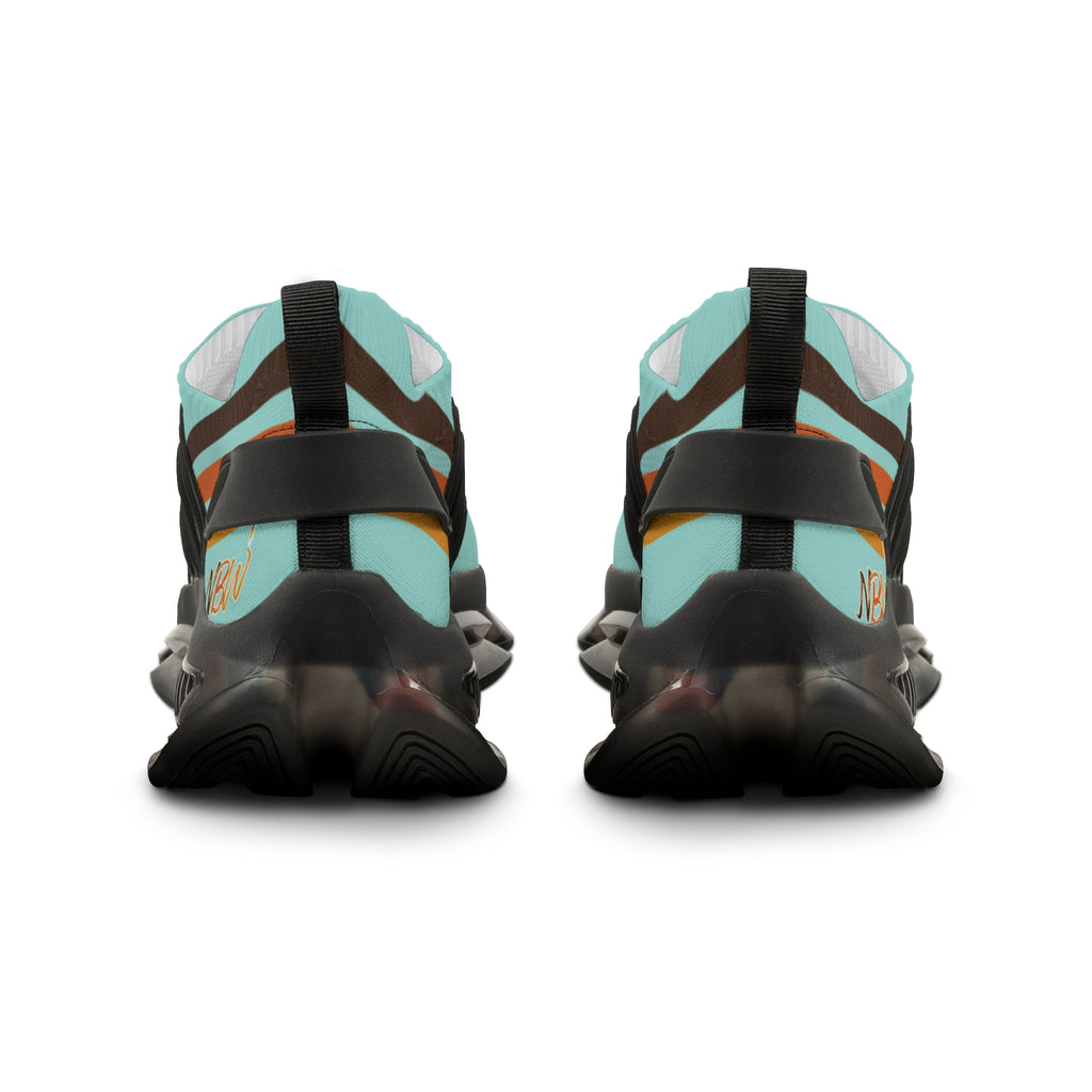 NBW Mesh Running Sneakers — Lightweight chalky Mint Graphic Athletic Shoes