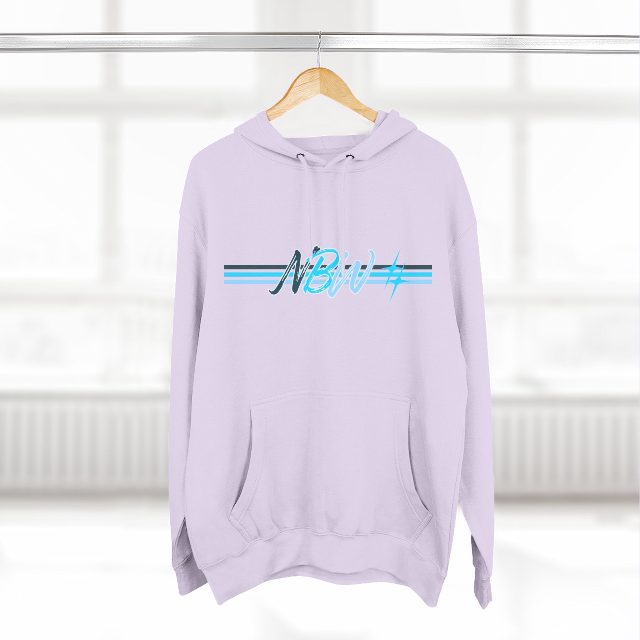 NBW Butterfly Circuit Hoodie — Retro Tech Graphic Fleece Hoodie