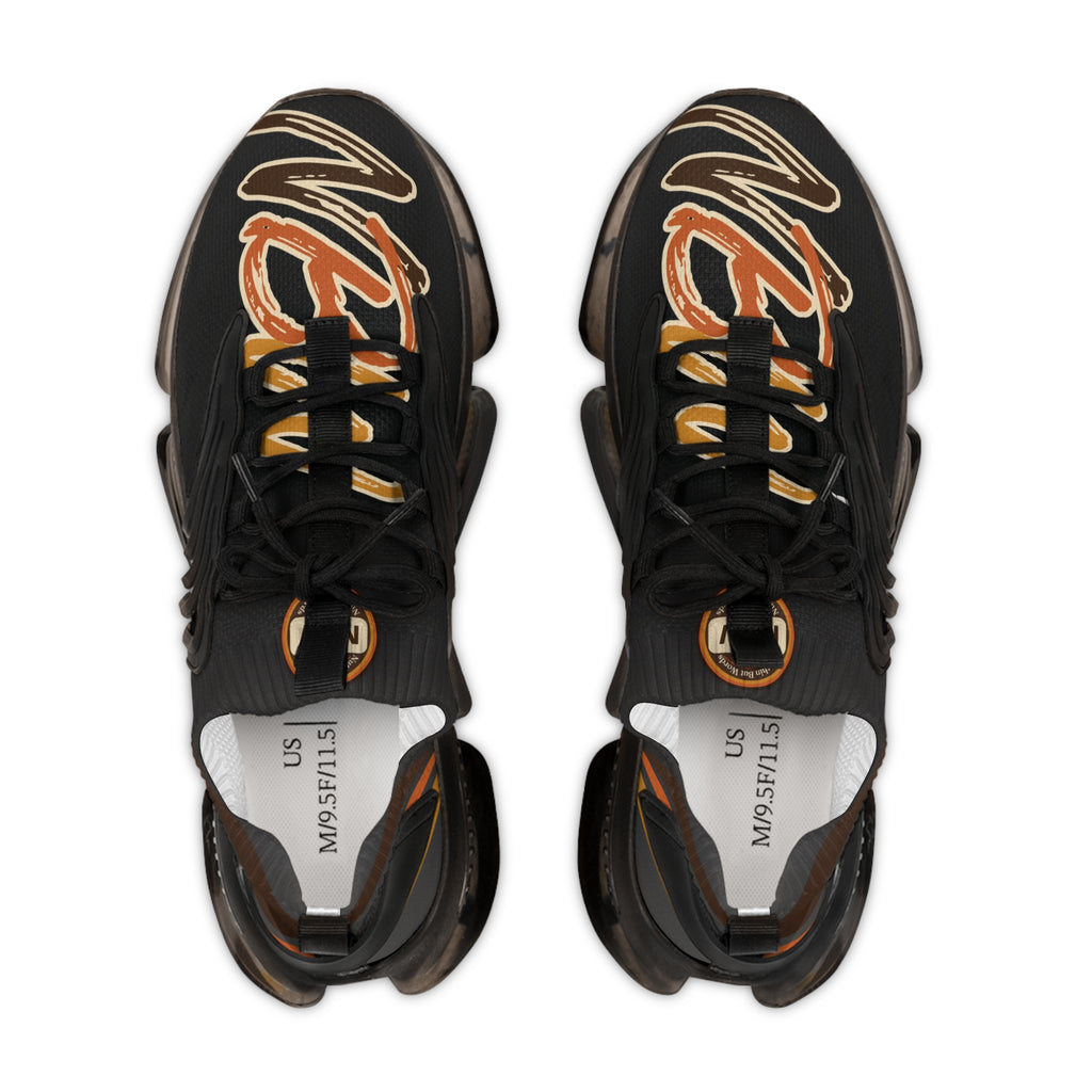 NBW Mesh Running Sneakers — Lightweight Pepper Graphic Athletic Shoes