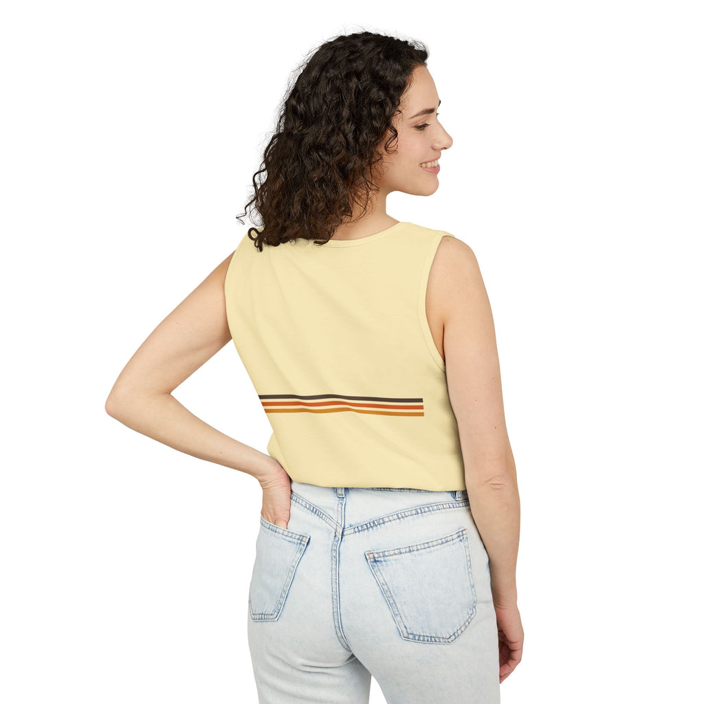 NBW Retro Stripe Tank Top — Vintage-Inspired Athletic Summer Tee