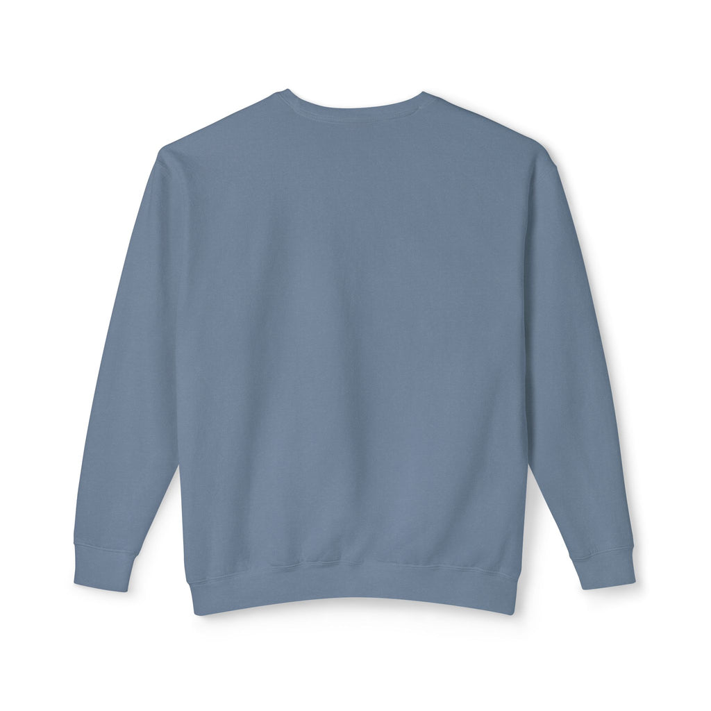 Crewneck Sweatshirt — Retro NBW Stripe Logo Lightweight Pullover