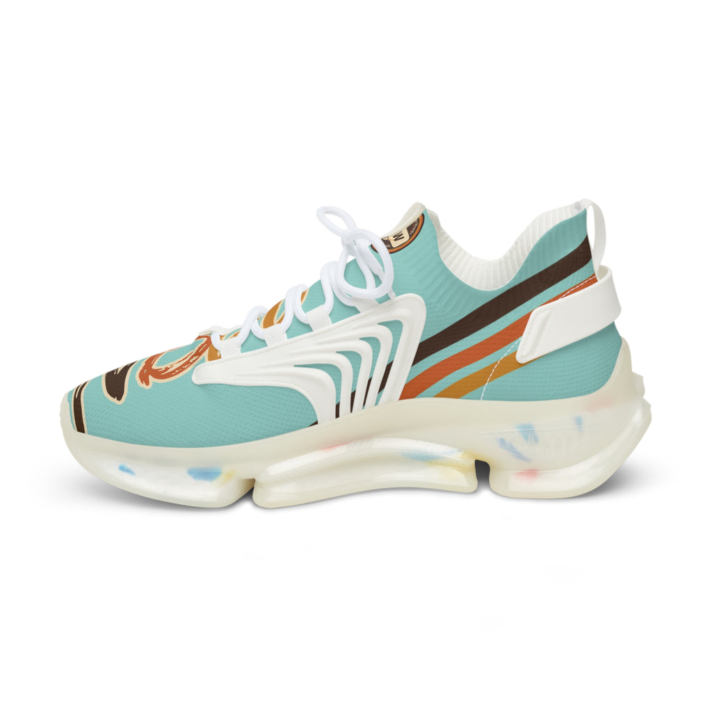 NBW Mesh Running Sneakers — Lightweight chalky Mint Graphic Athletic Shoes