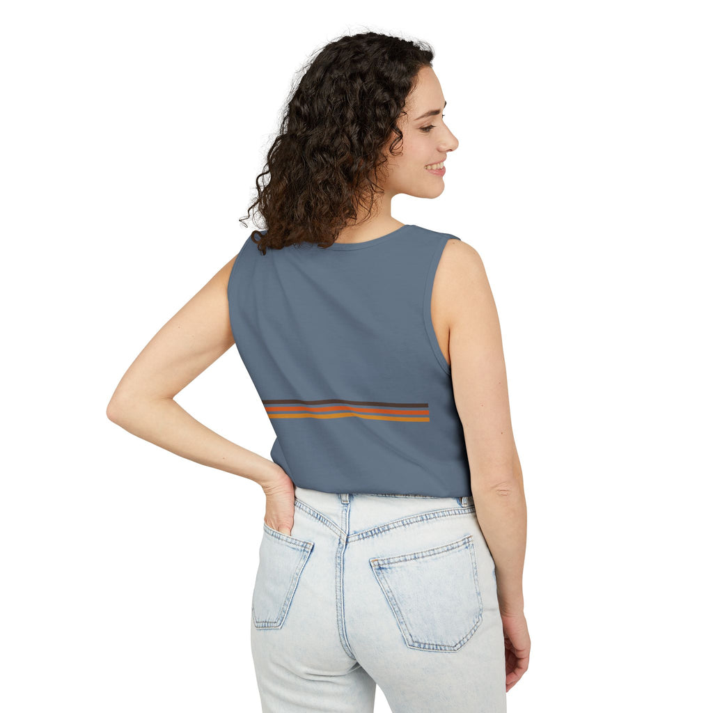 NBW Retro Stripe Tank Top — Vintage-Inspired Athletic Summer Tee