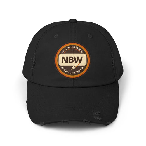 Distressed NBW Logo Cap — Vintage Baseball Hat