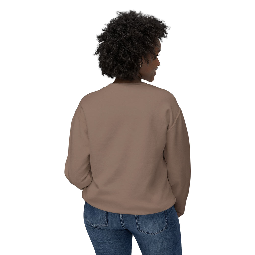 Crewneck Sweatshirt — Retro NBW Stripe Logo Lightweight Pullover