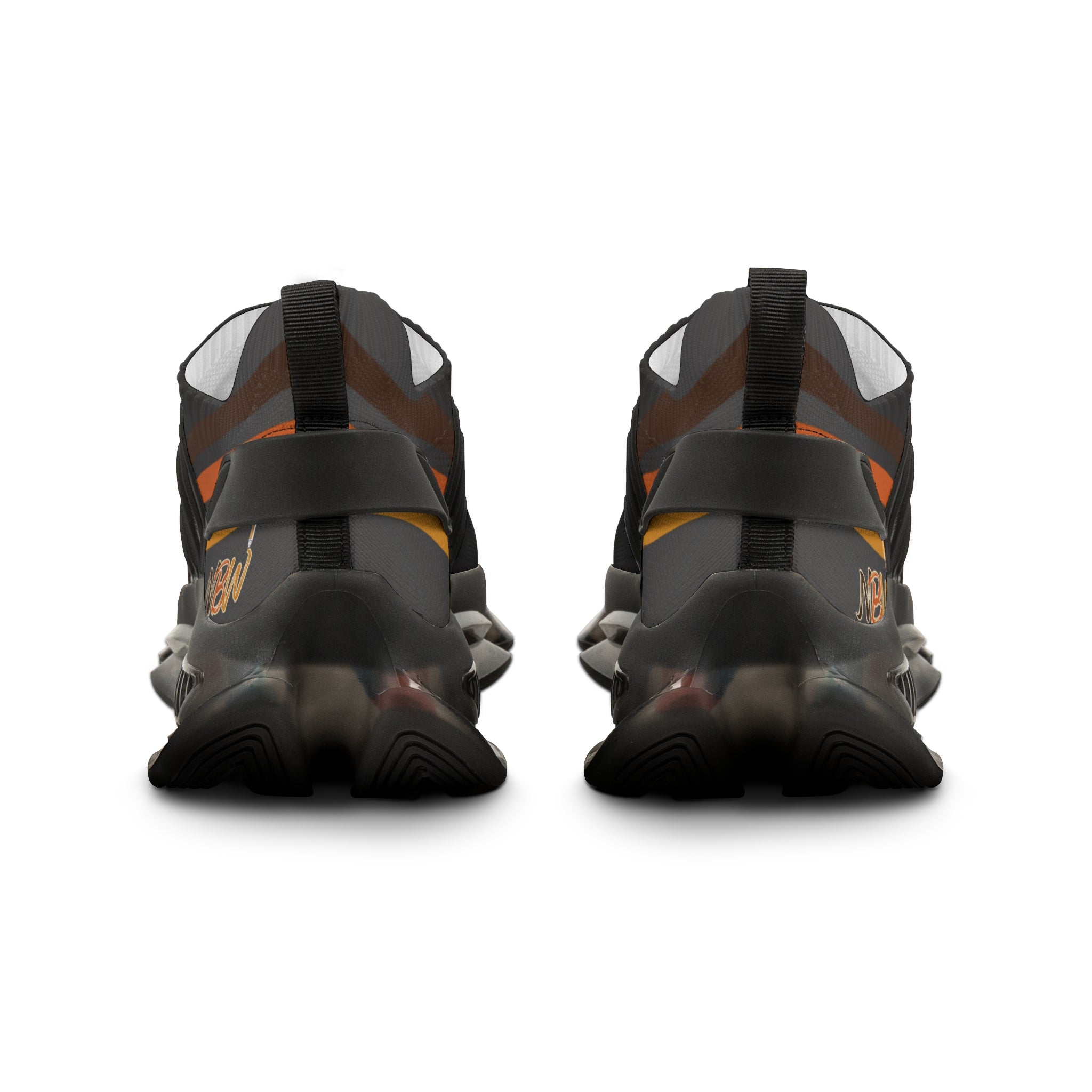 NBW Mesh Running Sneakers — Lightweight Pepper Graphic Athletic Shoes