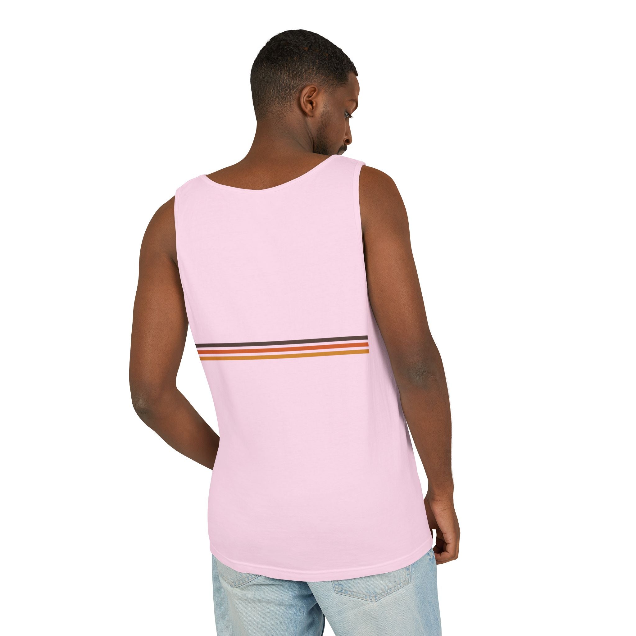 NBW Retro Stripe Tank Top — Vintage-Inspired Athletic Summer Tee