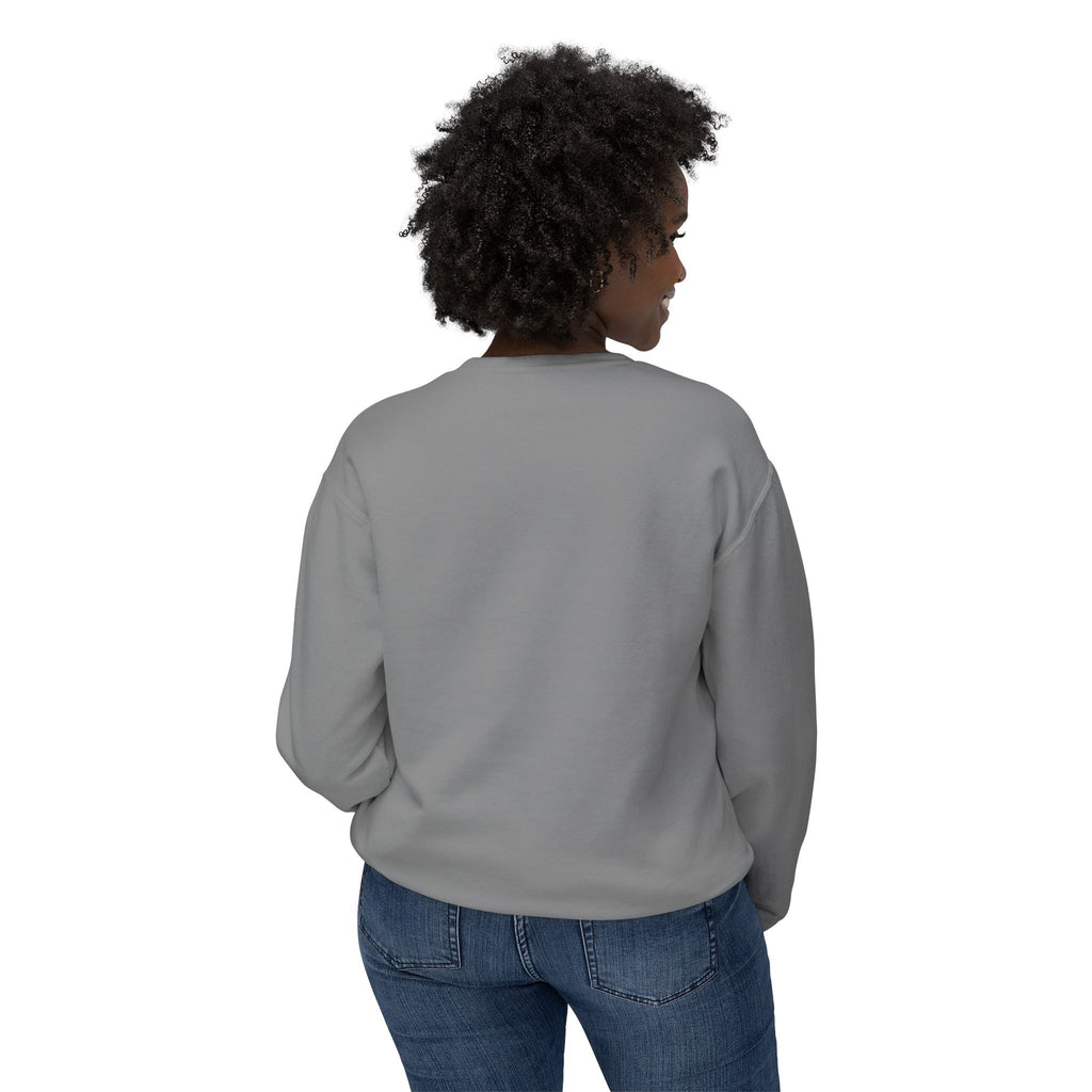 Crewneck Sweatshirt — Retro NBW Stripe Logo Lightweight Pullover