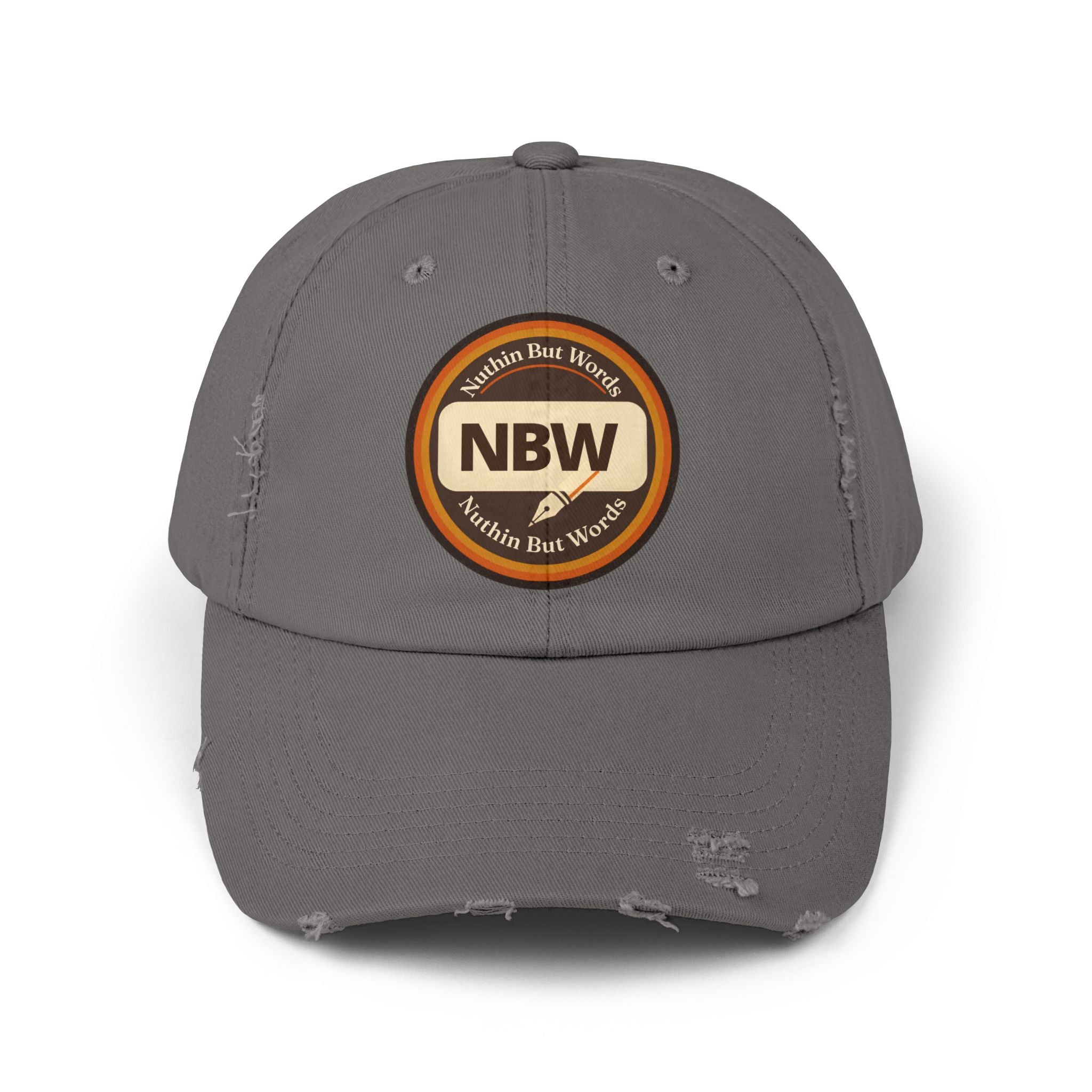 Distressed NBW Logo Cap — Vintage Baseball Hat