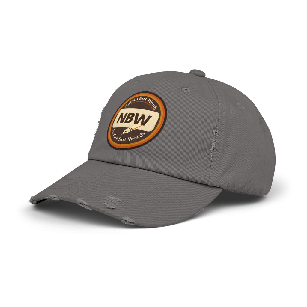 Distressed NBW Logo Cap — Vintage Baseball Hat