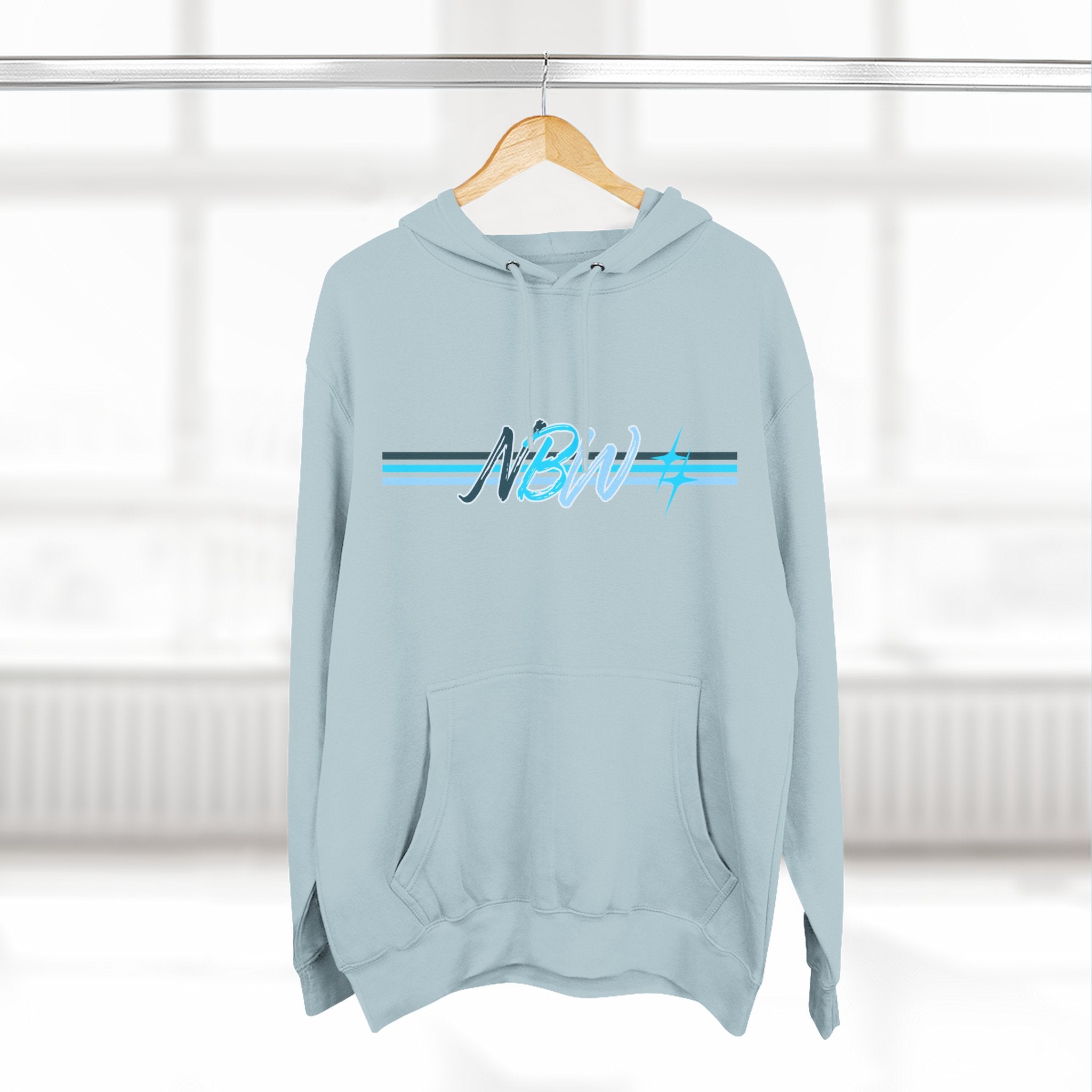NBW Butterfly Circuit Hoodie — Retro Tech Graphic Fleece Hoodie