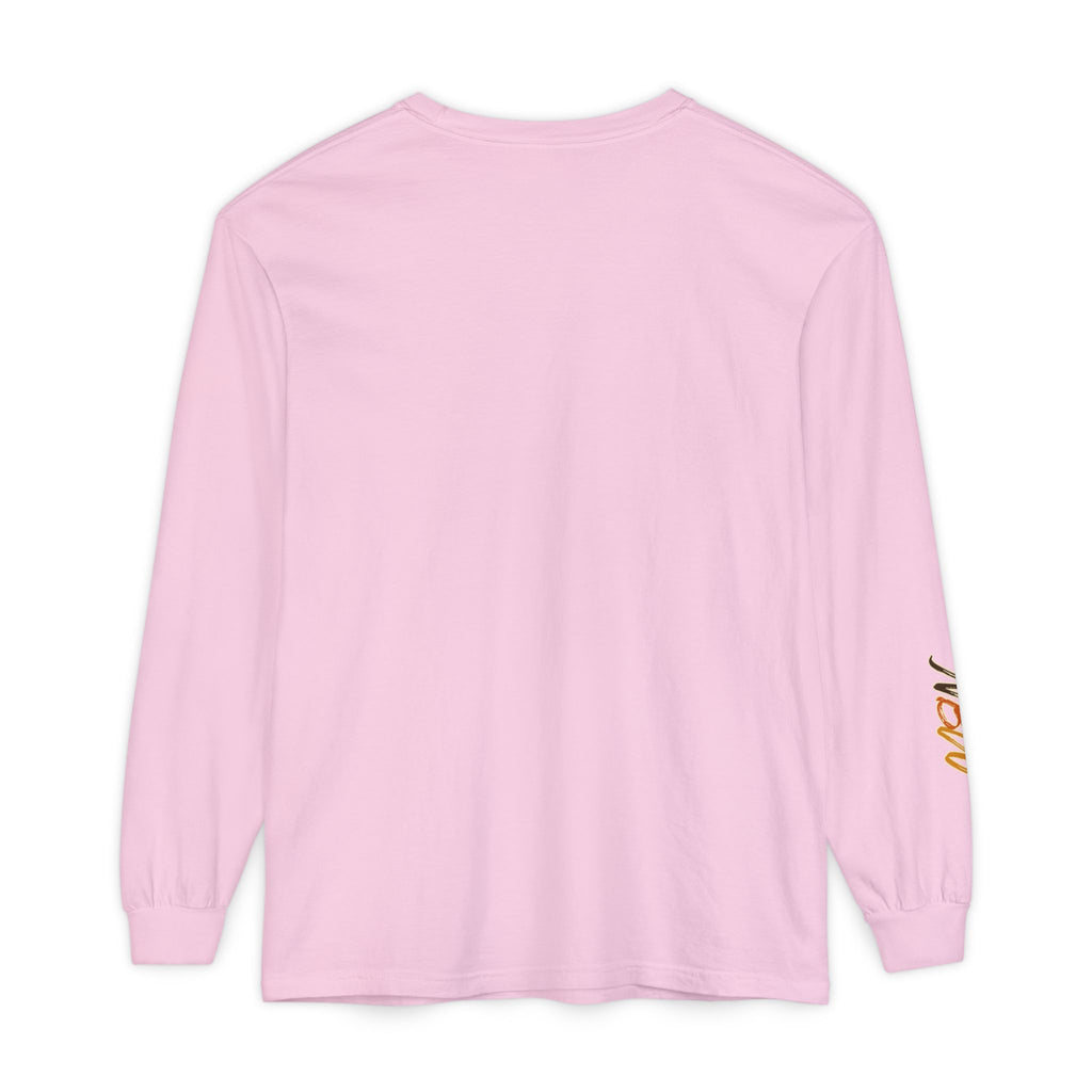 Comfort Colors, NBW Retro Stripe Long Sleeve Branded Tee