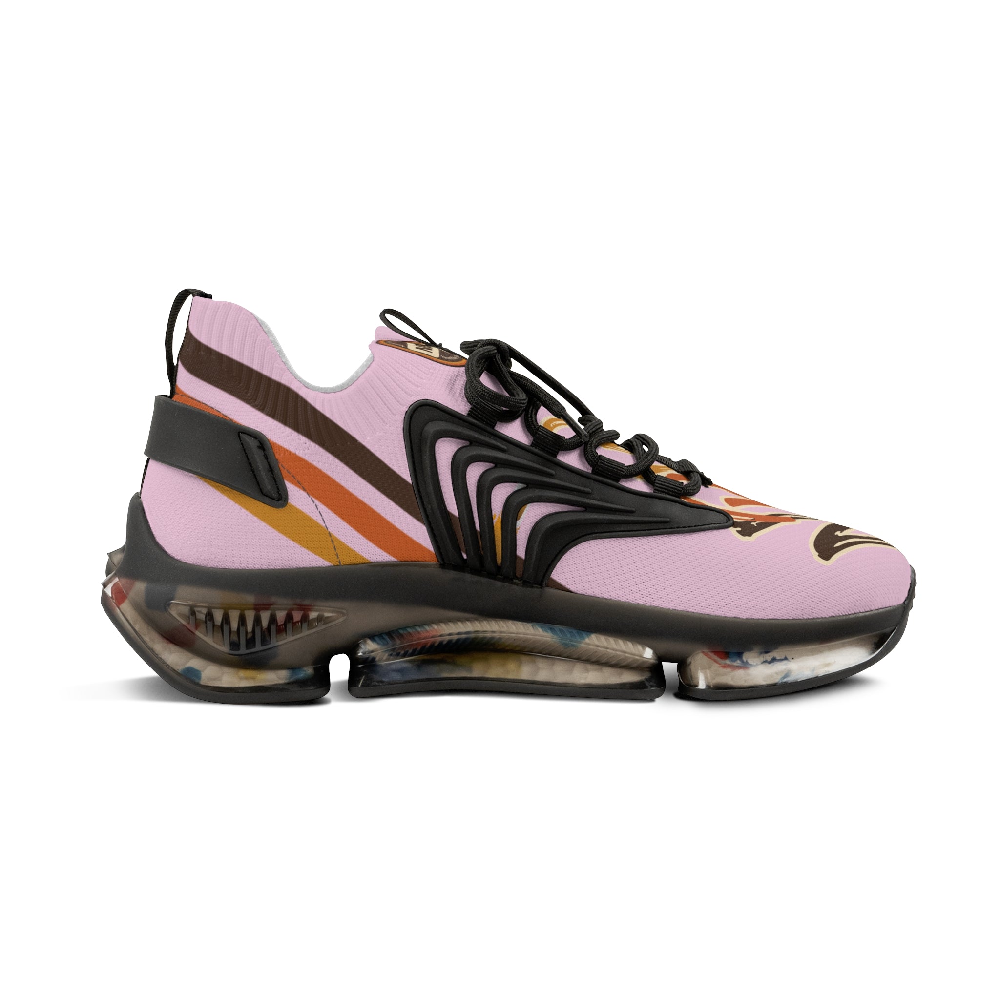 NBW Mesh Running Sneakers — Lightweight Blossom Graphic Athletic Shoes