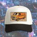Retro Van Frame Cap — 70s Vintage Camper Van Hat one-size fit