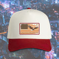 NBW American Flag Eagle Patch Cap one-size fit