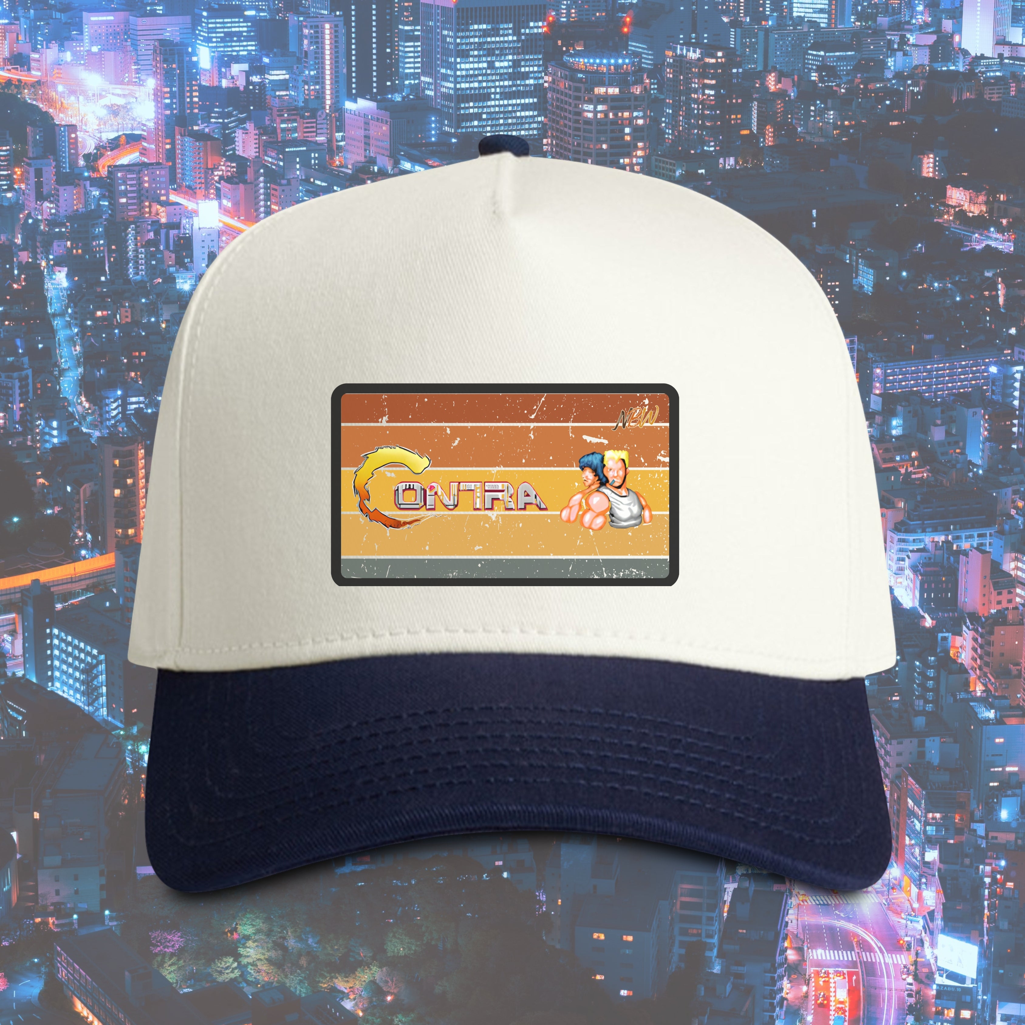 NBW Contra Retro Patch Cap Snapback One-Size-fits-All