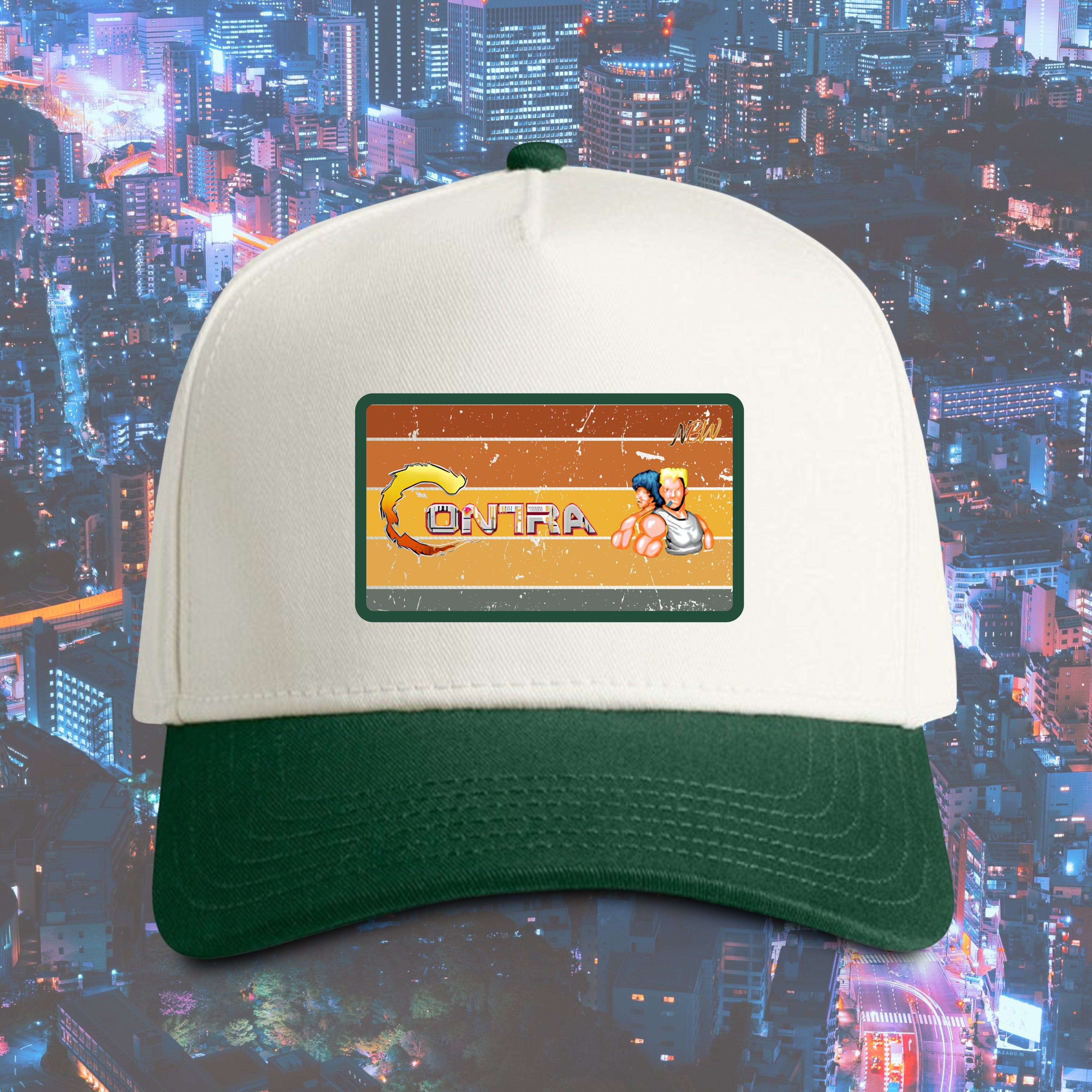 NBW Contra Retro Patch Cap Snapback One-Size-fits-All
