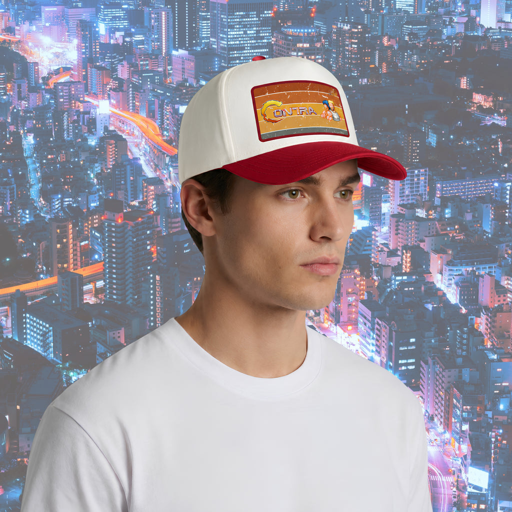 NBW Contra Retro Patch Cap Snapback One-Size-fits-All