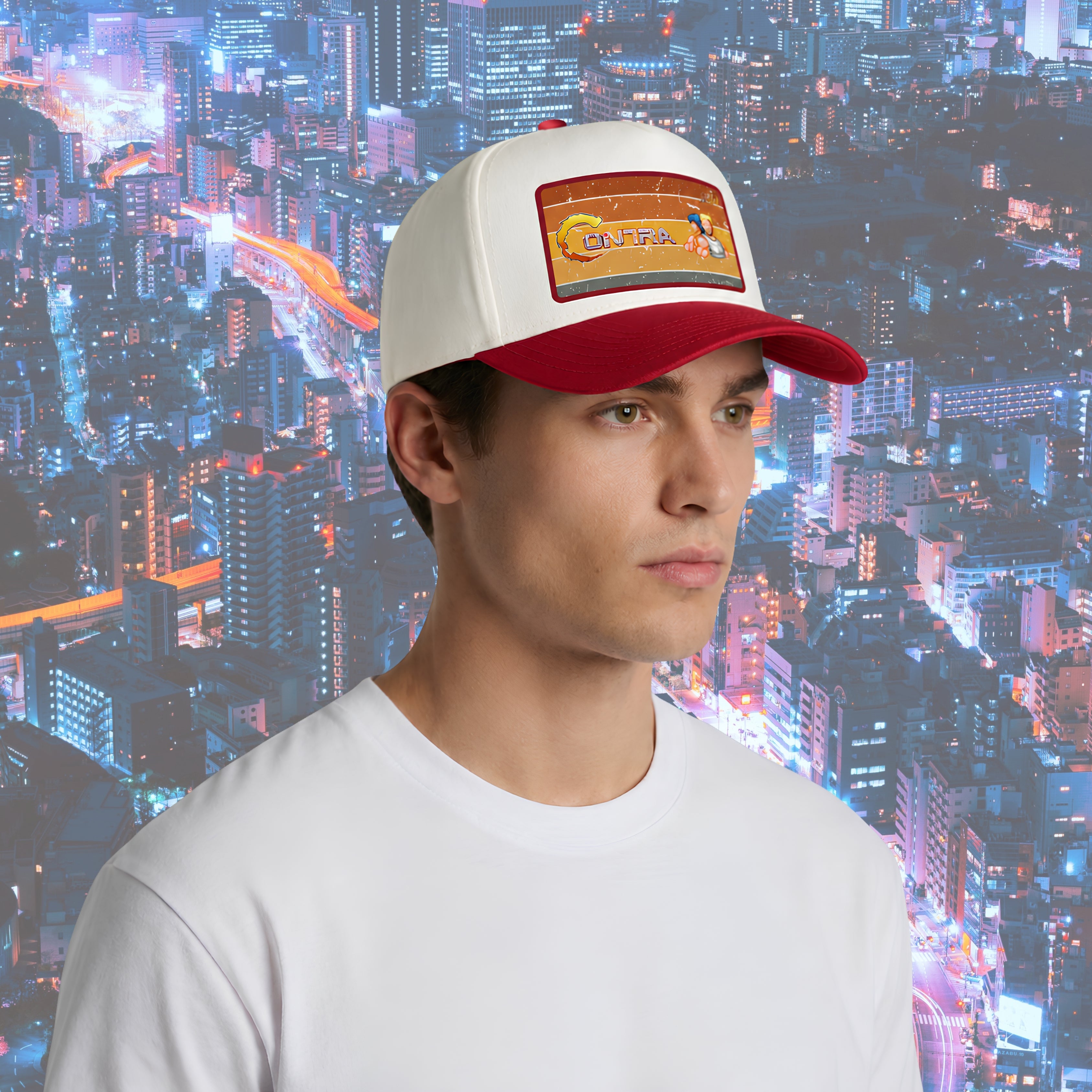 NBW Contra Retro Patch Cap Snapback One-Size-fits-All