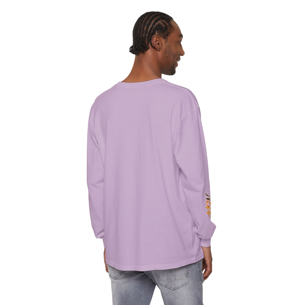 Comfort Colors, NBW Retro Stripe Long Sleeve Branded Tee
