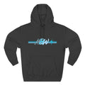 NBW Butterfly Circuit Hoodie — Retro Tech Graphic Fleece Hoodie