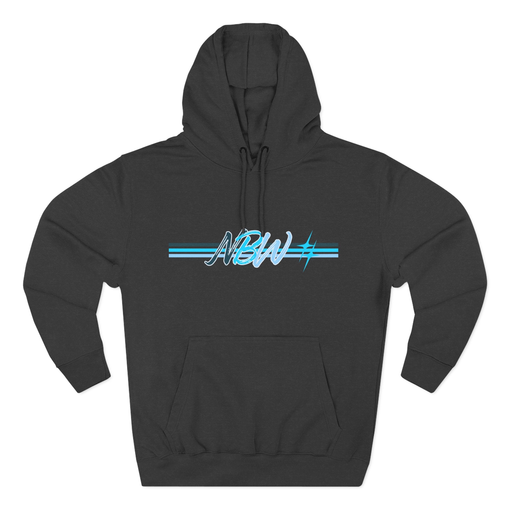 NBW Butterfly Circuit Hoodie — Retro Tech Graphic Fleece Hoodie