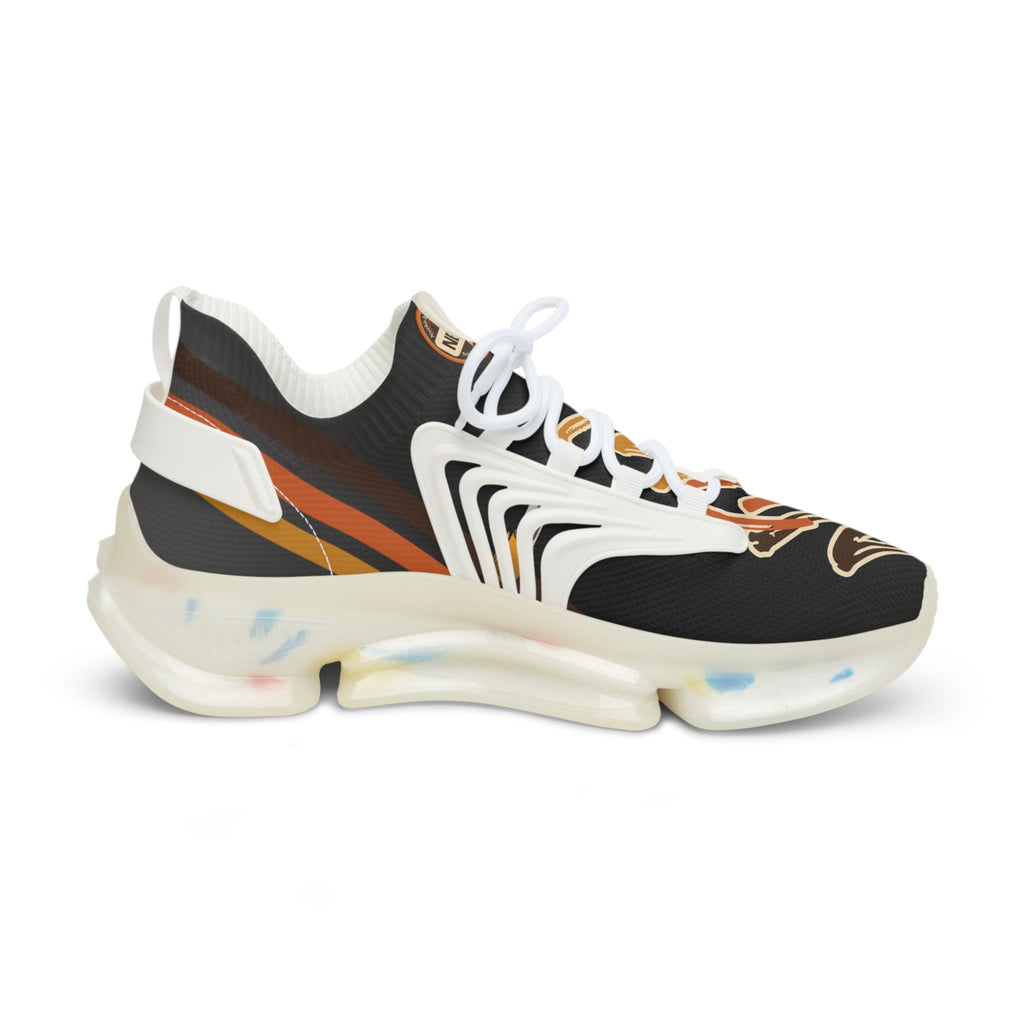 NBW Mesh Running Sneakers — Lightweight Pepper Graphic Athletic Shoes