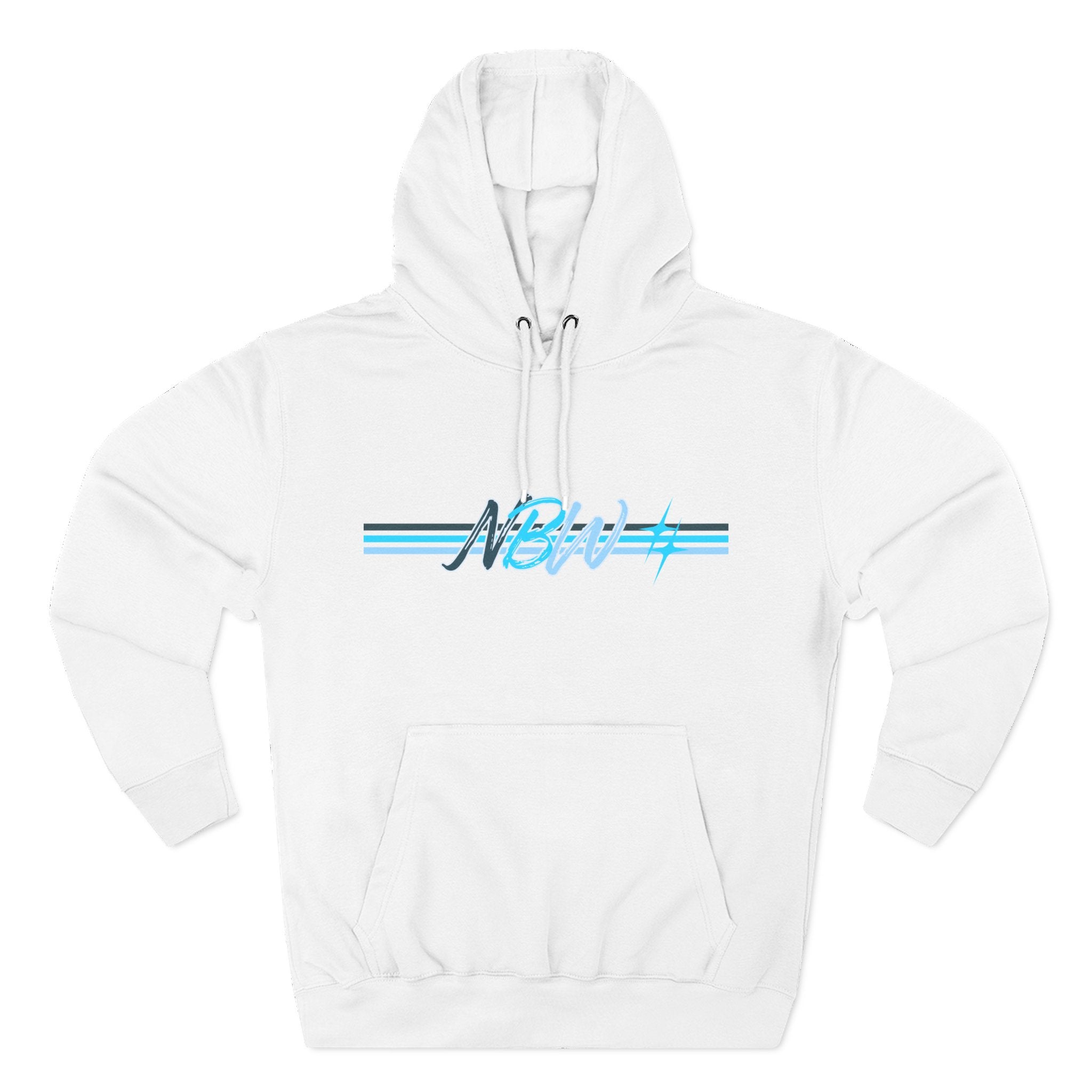 NBW Butterfly Circuit Hoodie — Retro Tech Graphic Fleece Hoodie