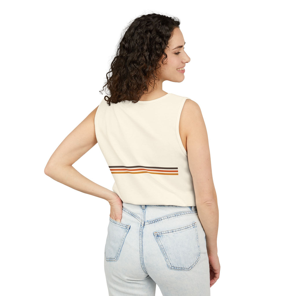 NBW Retro Stripe Tank Top — Vintage-Inspired Athletic Summer Tee