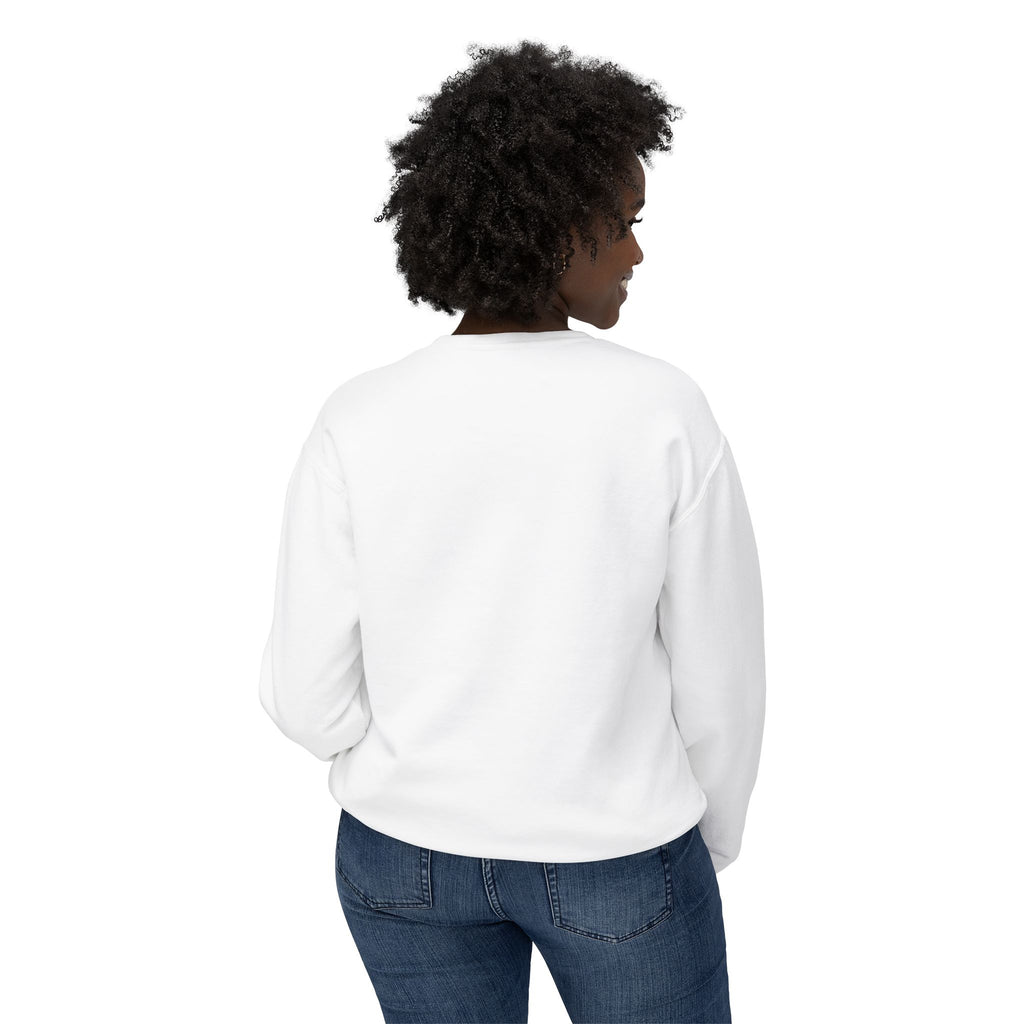 Crewneck Sweatshirt — Retro NBW Stripe Logo Lightweight Pullover