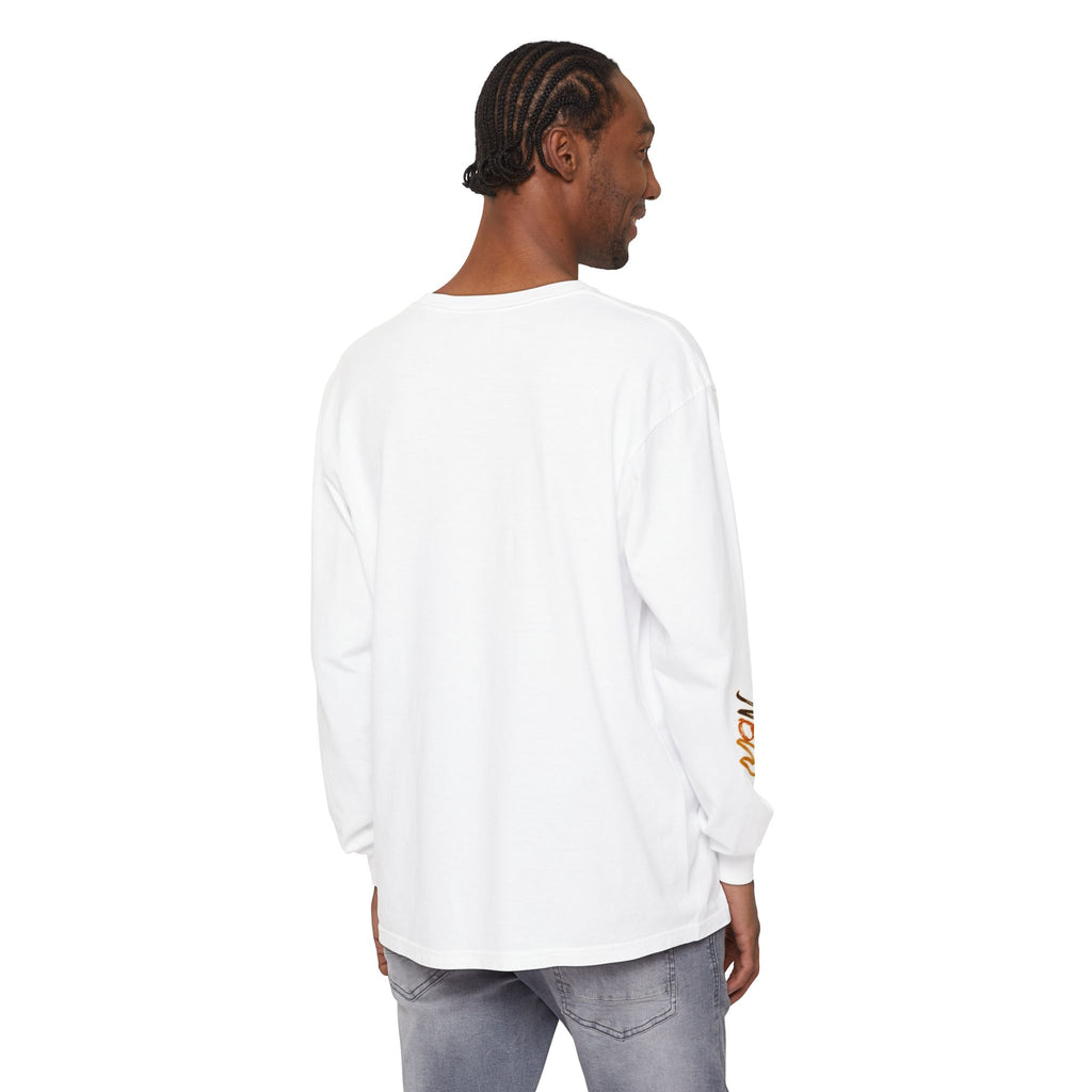 Comfort Colors, NBW Retro Stripe Long Sleeve Branded Tee