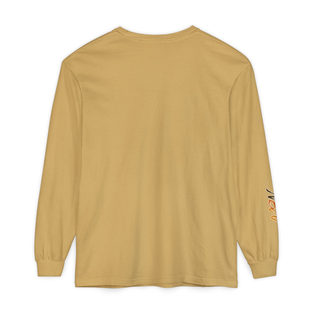 Comfort Colors, NBW Retro Stripe Long Sleeve Branded Tee