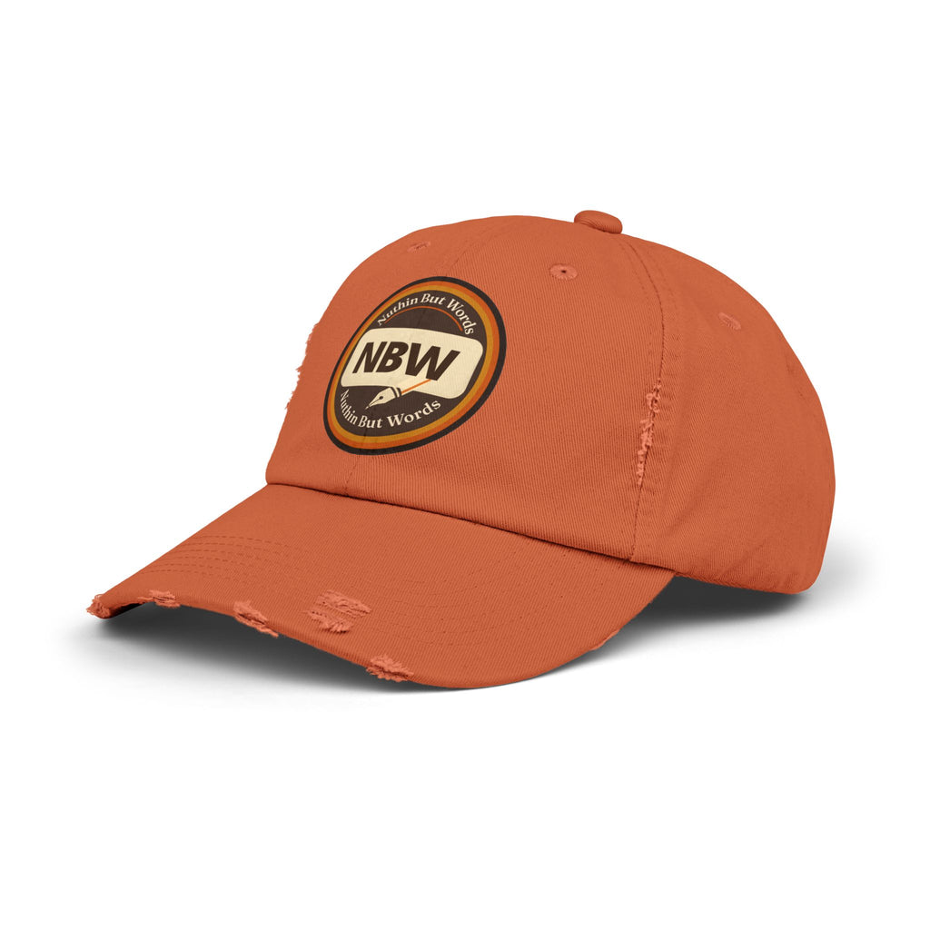 Distressed NBW Logo Cap — Vintage Baseball Hat