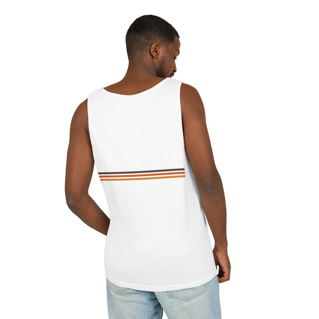 NBW Retro Stripe Tank Top — Vintage-Inspired Athletic Summer Tee