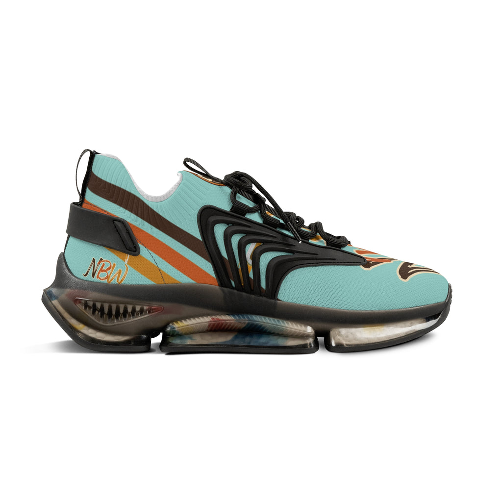 NBW Mesh Running Sneakers — Lightweight chalky Mint Graphic Athletic Shoes
