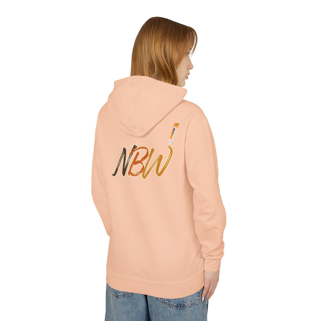 NBW Retro Stripe Hoodie — Lightweight Vintage Logo Sweatshirt