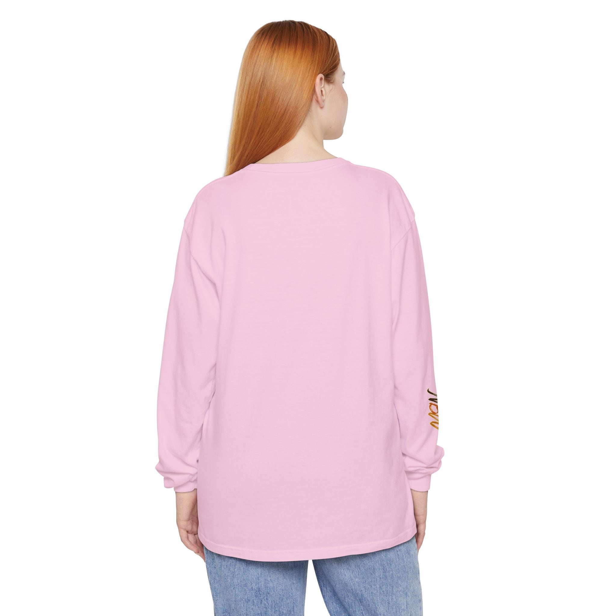 Comfort Colors, NBW Retro Stripe Long Sleeve Branded Tee