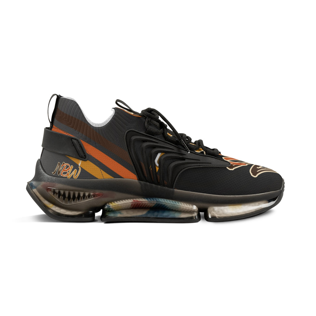 NBW Mesh Running Sneakers — Lightweight Pepper Graphic Athletic Shoes
