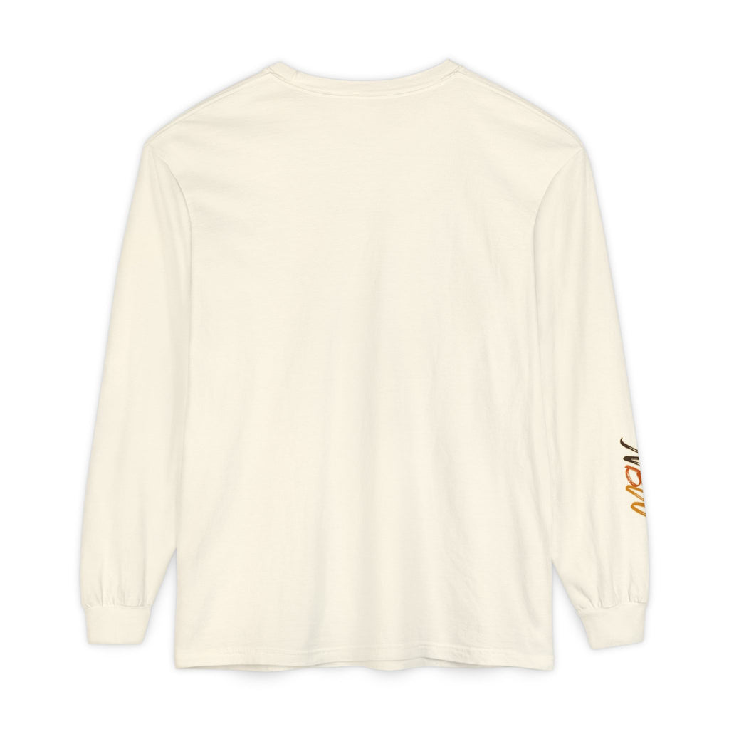 Comfort Colors, NBW Retro Stripe Long Sleeve Branded Tee