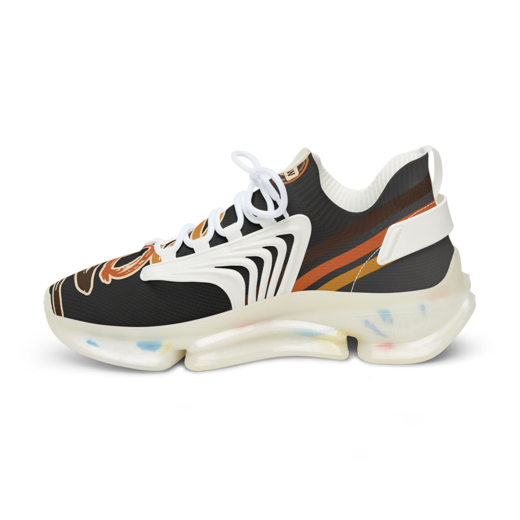 NBW Mesh Running Sneakers — Lightweight Pepper Graphic Athletic Shoes